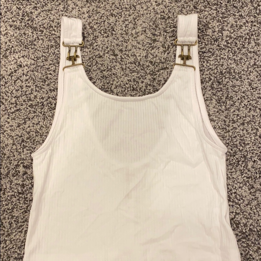 White LF Tank Top